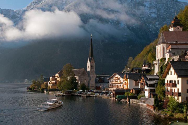 Appartement Fallnhauser - Adults Only Hallstatt Buitenkant foto